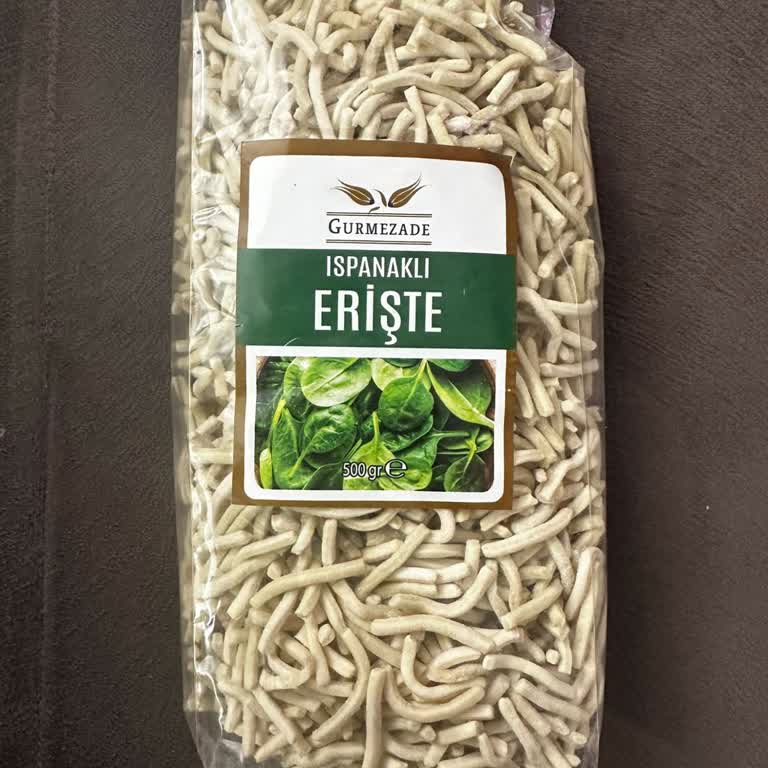 Ürün Görseliyle Uyuşmayan Ispanaklı Erişte Güvenimi Sarstı