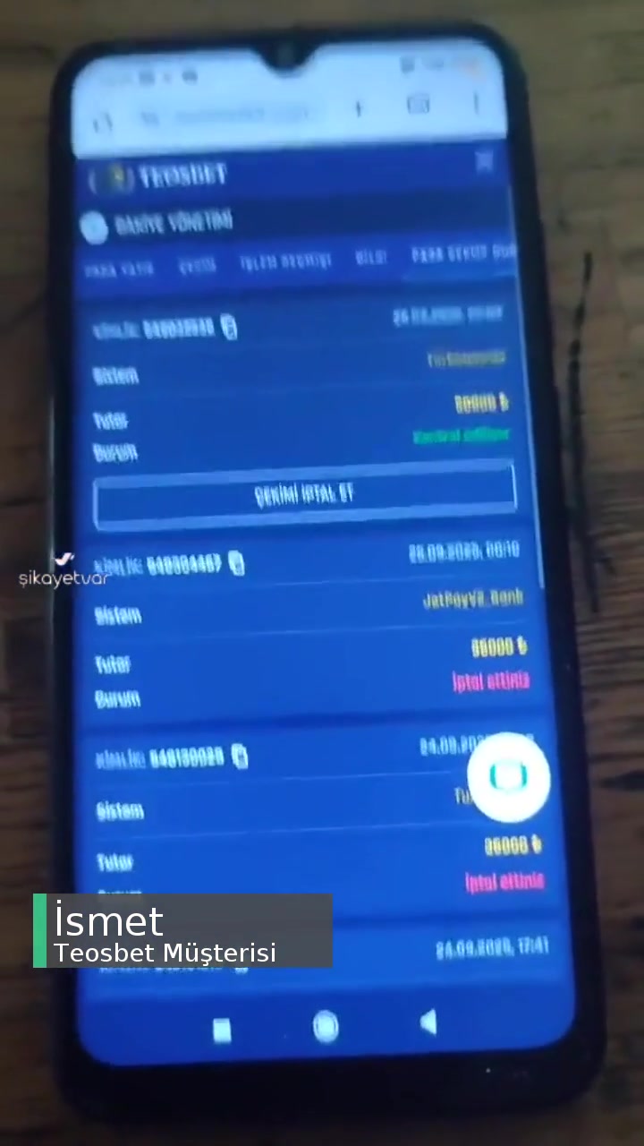 Teosbet Yardımcı Olmuyorlar! videonun kapak resmi
