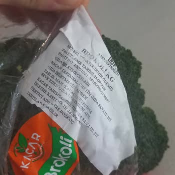 Aldığım Bozuk Brokoliyi İade Edememek Mağduriyet Yaşattı