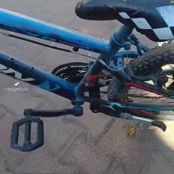 Kron Bisikletimin Pedalı Tek Seferlik Dönüyor Bir Daha Dönmüyor