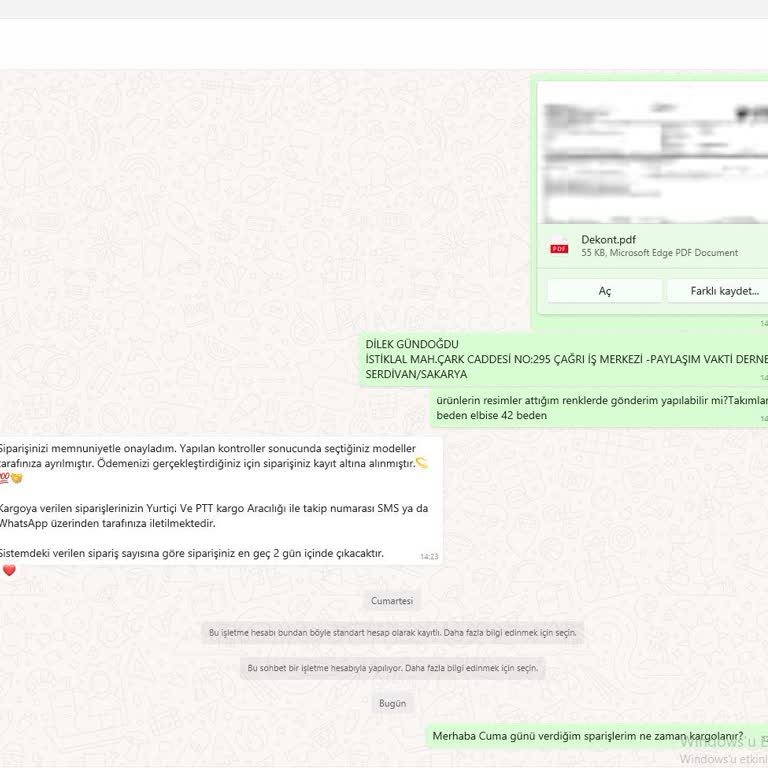 Instagram Satıcısından Sipariş Sonrası Mağduriyet Ve İade Talebi