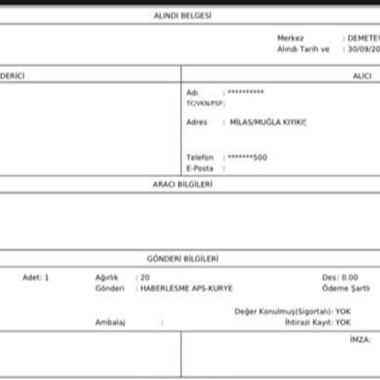 Evde Olmama Rağmen Kargom Teslim Edilmedi, Mağduriyetim Giderilsin