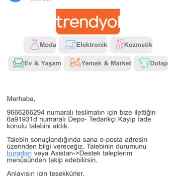 İade Edilen Sandalyelerin Ücretinin Tamamı İade Edilmedi, Mağduriyetim Giderilmiyor