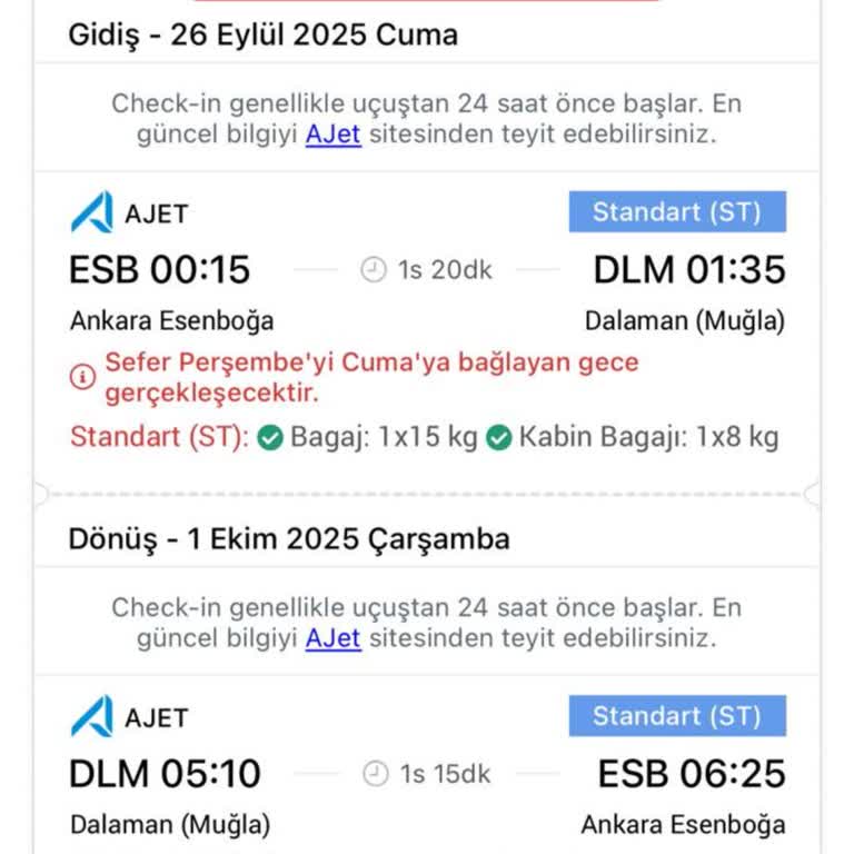 Yetersiz Bilgilendirme Ve Haksız Valiz Ücreti Nedeniyle Mağduriyet Yaşadım