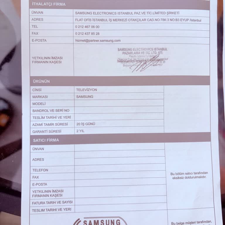 Aldığım Televizyon İki Gün İçinde Arızalandı, Ne Samsung Ne De Yetkili Servis Çözüm Sunmuyor