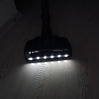 Bosch Unlimited 7 Dikey Süpürgede Işıklı Başlık Ve Çekim Gücü Sorunu