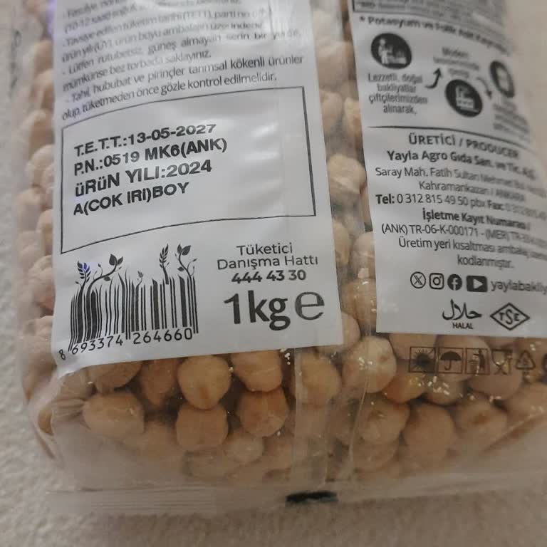 Aldığım Nohutların Tamamında Böceklenme Sorunu Yaşadım