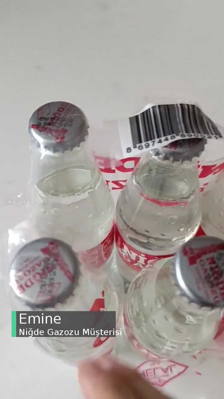 Niğde Gazozu Paket İçerisindeki Cam Kırıkları videonun kapak resmi