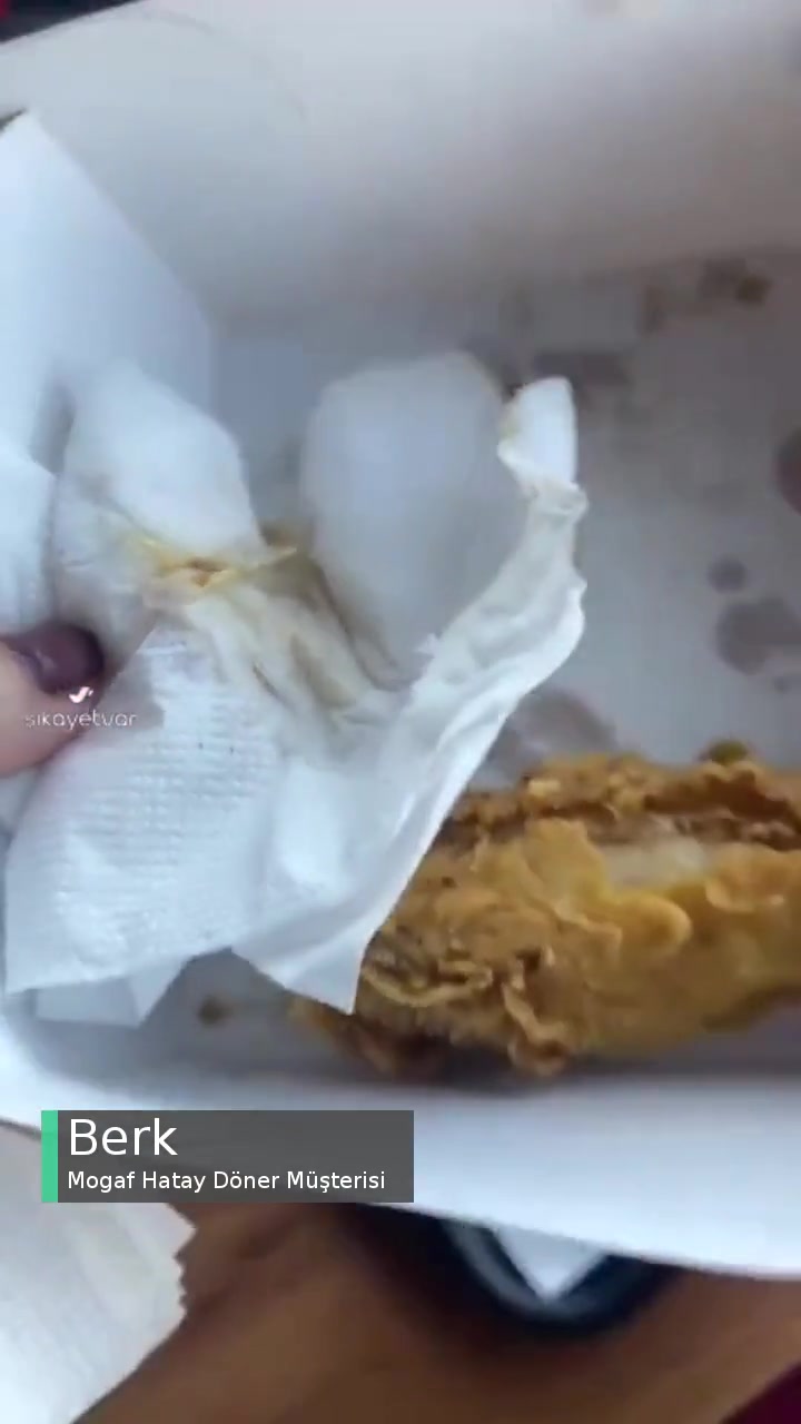 Mogaf Hatay Döner Satın Aldığım Kanattan Tüy Çıktı videonun kapak resmi
