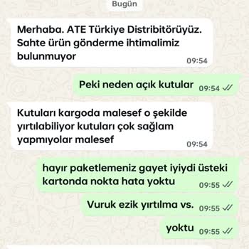 Yırtık Ambalajlı Ürün Ve Yetersiz Müşteri Desteği