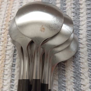 Jumbo Paslanmaz Çelik Çatal Bıçak Seti Kısa Sürede Paslandı!