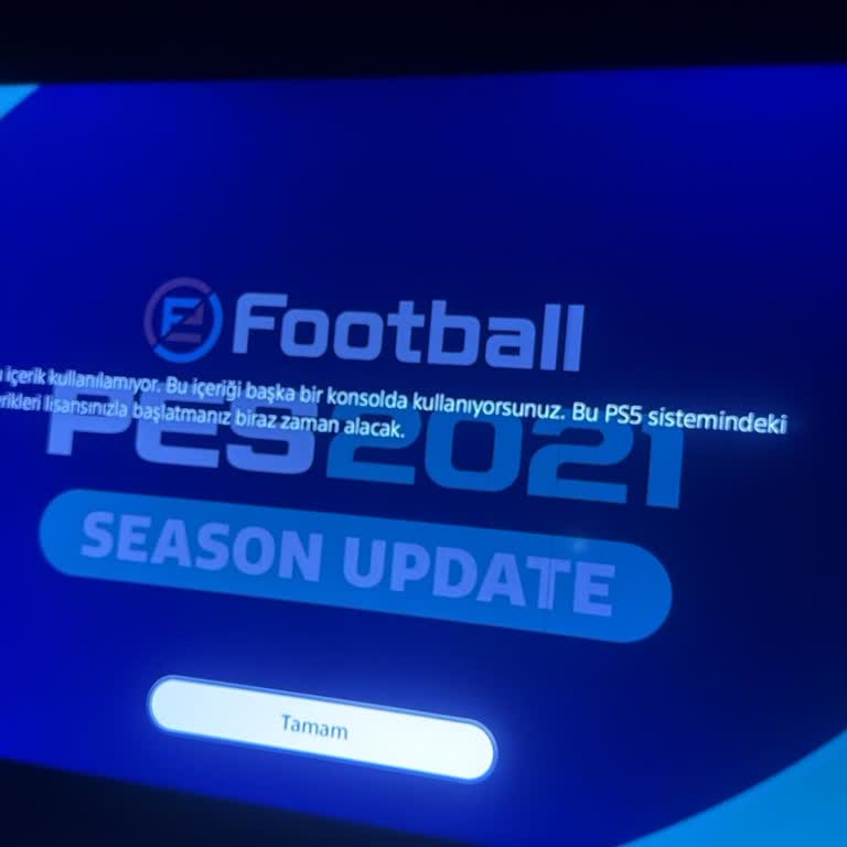 Satın Aldığım PES21 Hesabı Başkasına Da Satılmış, Oyun Oynayamıyorum Çözüm Yok