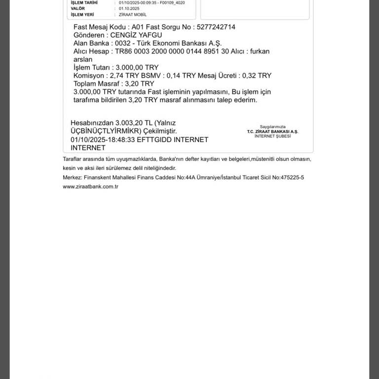 Çekim Taleplerim Gerekçesiz İptal Edildi, Canlı Destek Yanıt Vermiyor