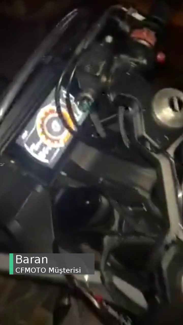 CFMOTO 250SR Tüm Aydınlatma Gitti videonun kapak resmi