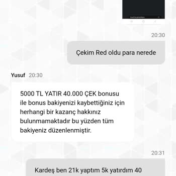 Starzbet'te 40.000 TL Bakiyem Sebepsizce Silindi!