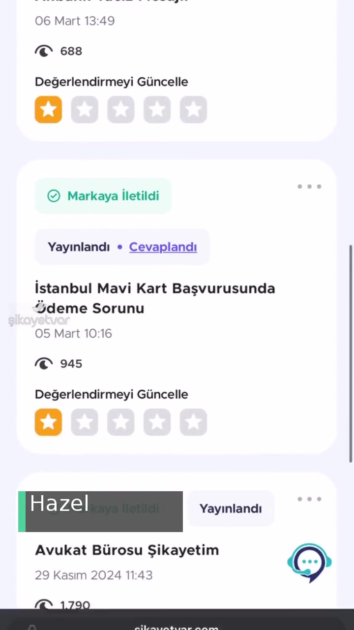 İstanbul Büyükşehir Belediyesi  Mavi Kart Sorunu videonun kapak resmi
