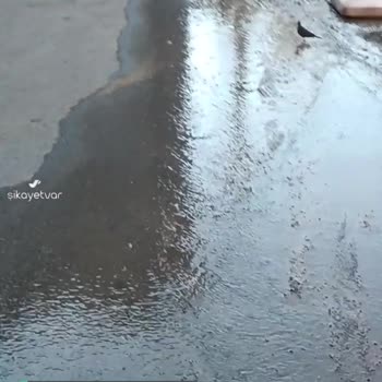 İzmir Büyükşehir Belediyesi Su Borusu Arızası