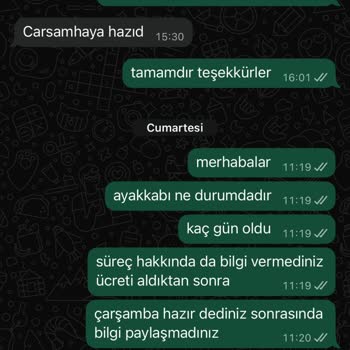 Ayakkabım Tamirden Dönmedi İletişimsizlik Mağduriyet Yaşatıyor