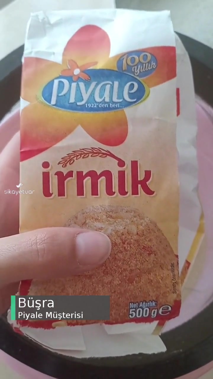Piyale İrmik Böcekli Çıktı! videonun kapak resmi