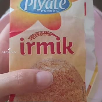 Piyale İrmik Böcekli Çıktı!