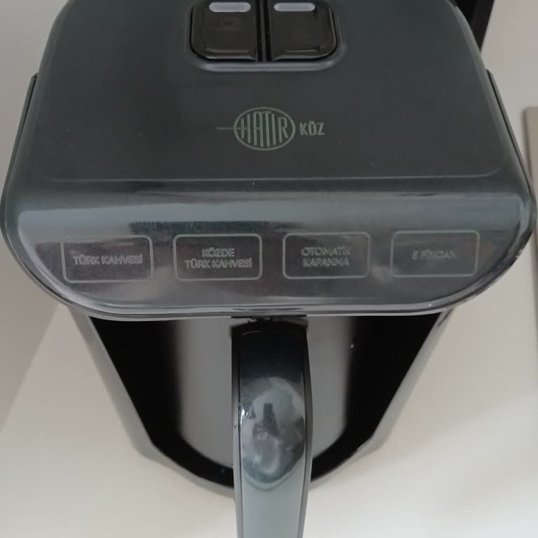 Karaca Züccaciye Hatır Köz Kahve Makinesi Kahveyi Yanık Ve Köpüksüz Yapıyor!