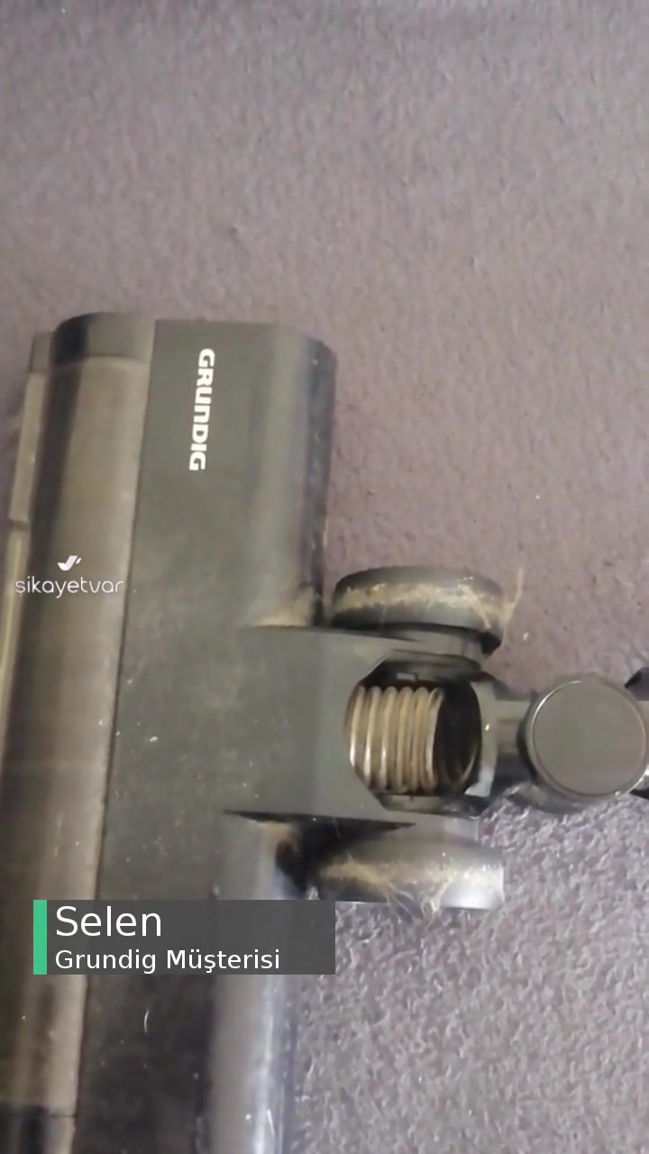 Grundig Şarjlı Süpürge Kullanamıyorum videonun kapak resmi