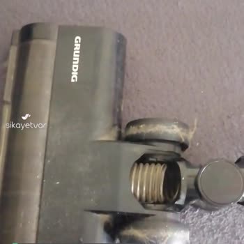 Grundig Şarjlı Süpürge Kullanamıyorum