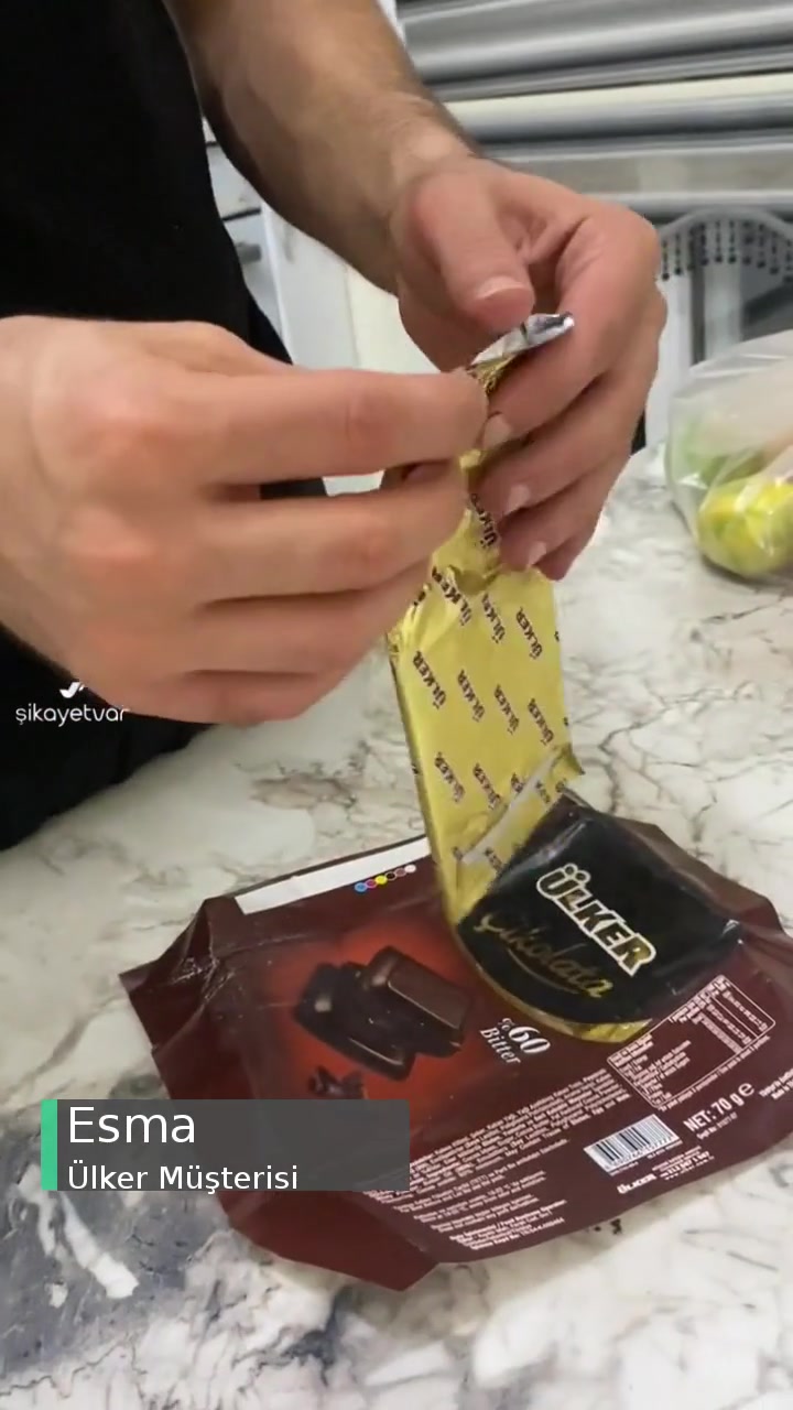 Ülker Bitter Çikolataların Yarısı Yok Ve Tat Yok! videonun kapak resmi
