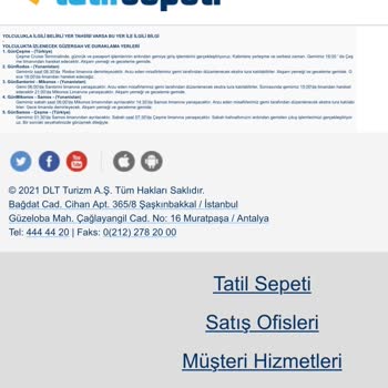 Tur Güzergahı Ve Saatleri Son Anda Değiştirildi Ek Ücret Talep Edildi Mağdur Edildik