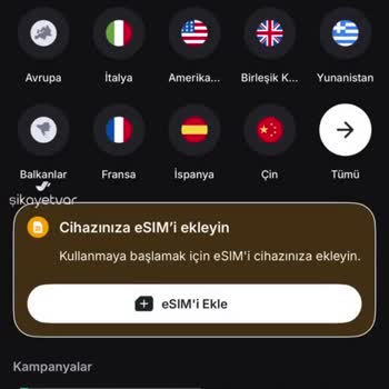 Esim Io Tanımlama Sorunu Ve Mükerrer Ödeme İadesi!