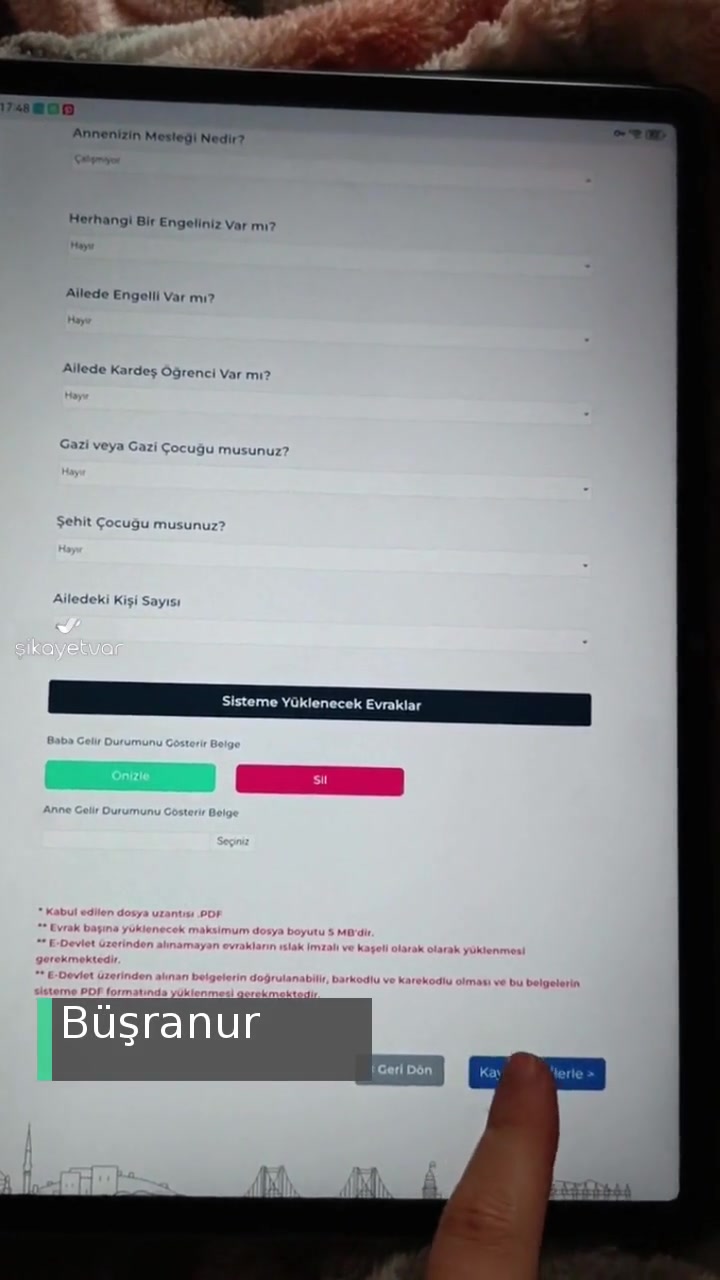 İstanbul Büyükşehir Belediyesi Burs Başvuru Hatası videonun kapak resmi