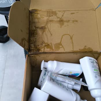 Kargoda Akmış Sıvı Sabunlar Ve Yetersiz Paketleme Sorunu