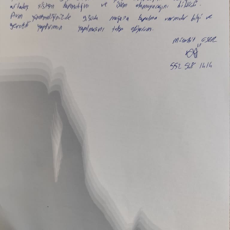 Sim Kart Teslimatında Yaşanan Sorun Ve Hizmetten Memnuniyetsizlik