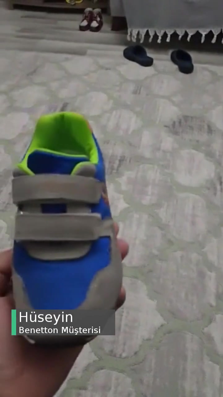 Benetton İmalat Hatası Ayakkabı Açma Yaptı! videonun kapak resmi