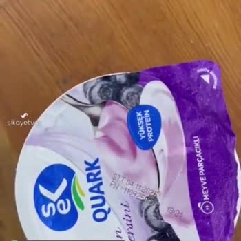 Sek Quark Küflenmiş Yoğurt