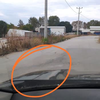Çalı Mahallesi'nde Yol Çökmesi ve Güvenlik Riski Hakkında Şikayet