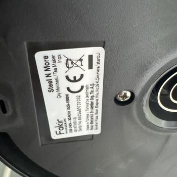 Yeni Alınan Çay Makinesi 6 Günde Paslandı, İade Talebim Reddedildi