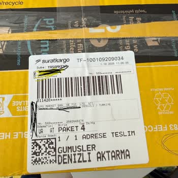 Kargo Tesliminde Kutum Ezilmiş Ve Yırtılmış Halde Ulaştı