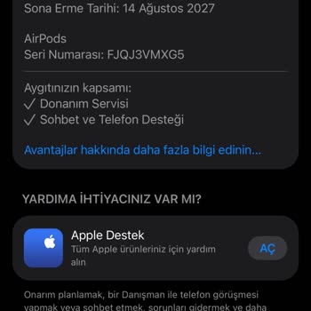 Apple Airpods Garanti Başlangıç Tarihi Hatası Ve Çözüm Talebi