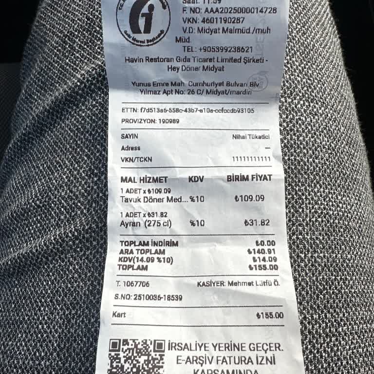 Döner Siparişimde Gecikme Ve İlgisiz Çalışanlar Mağduriyet Yaşadım