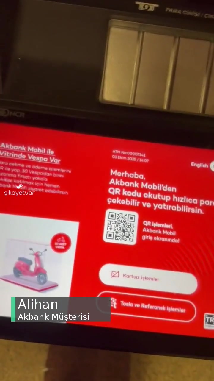 Akbank ATM Para Yutuyor videonun kapak resmi