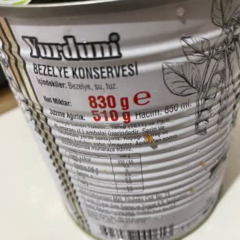 Yurdum Konserve Bezelyede Böcek Şoku: Hijyen Sorunu