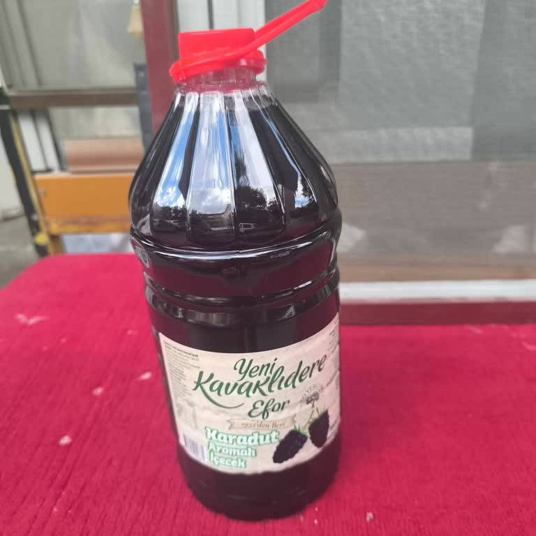 Yeni Kavaklıdere Karadut Limonata Tutamağı Taşıma Sırasında Kopuyor