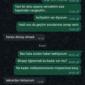 Perde Siparişim Kayıp Kimse İlgilenmiyor Mağdurum