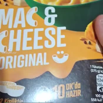Knorr Mac&Cheese İçinden Sadece Makarna Çıktı!