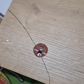 A101 21 Gün Sonra Kırık Gelen Masa!