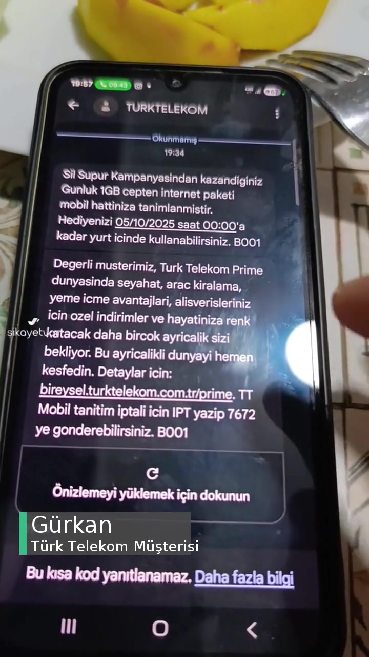 Türk Telekom 3 Aya 1 Ay Abonelik videonun kapak resmi