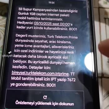 Türk Telekom 3 Aya 1 Ay Abonelik