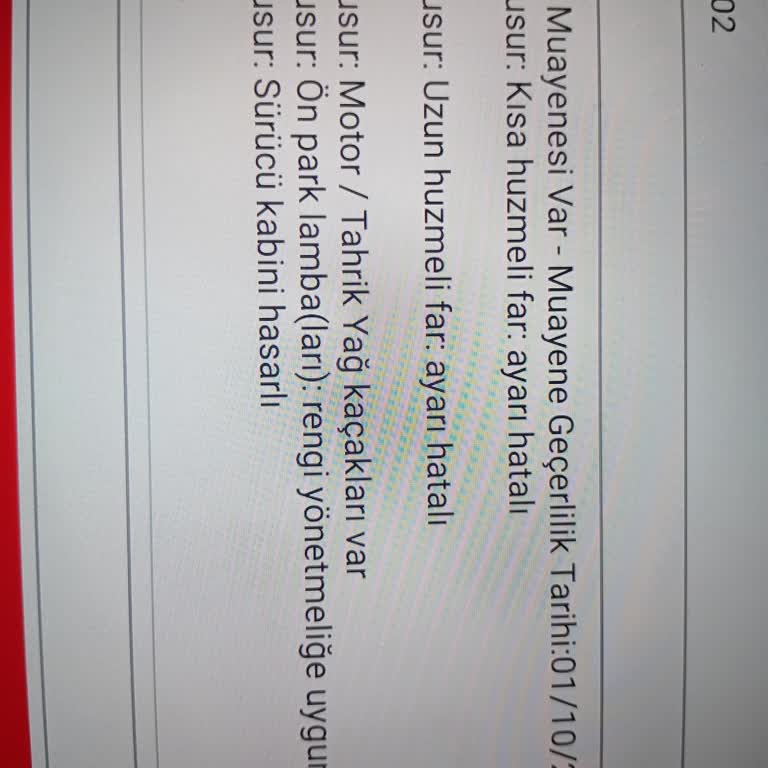 Muayene Sonrası Eksik Bilgilendirme Ve Anlaşılmaz Kusur Raporu