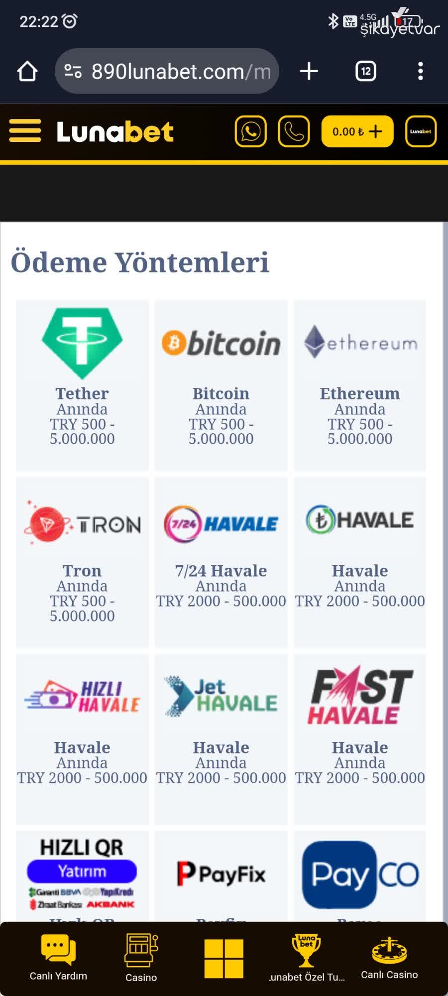 Bahis Siteleri İsimleri - Şikayetvar